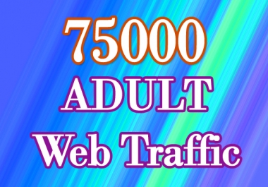 75000 Quality Targeted 18+ Website Visitors Traffic to Any Link