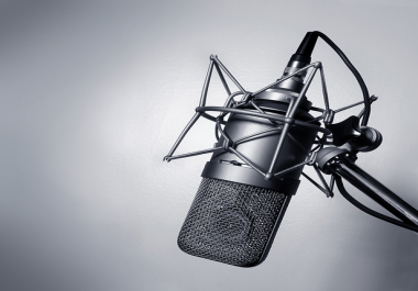 record a Voice Over in English with Spanish LATAM accent