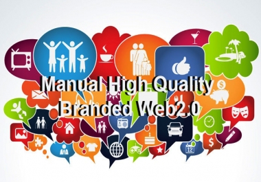 Spacial Offer Manually create Web 2.0 Blogs Networks Service ONLY 0.12 / web 2.0
