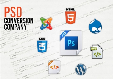 Basic,  Standard and Premium PSD to HTML convert