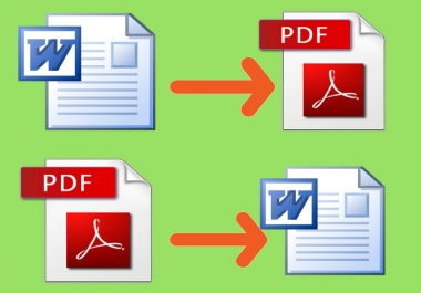 Convert File Word to PDF & PDF to Word