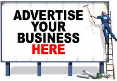 get advertise whatever you want me to on 15+sites