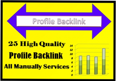 Create Manually 25 PR9 To PR6 Profile Backlinks