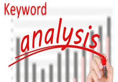 Keyword Competitor Analysis for your keyword