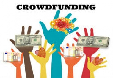 promote your Crowdfunding,  Fundraiser or Charity On Social Media
