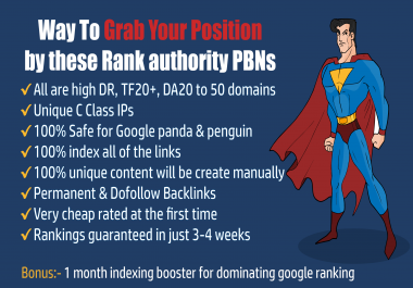 50 High Authority PBN Backlinks,  Grab Your Position on Google 1st Page