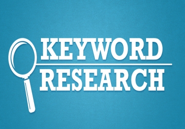Nice Keyword research And Competitor Analysis 100