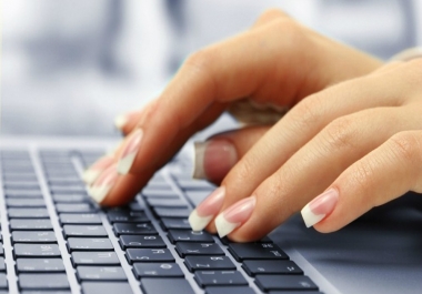 Do TYPING Job accurately