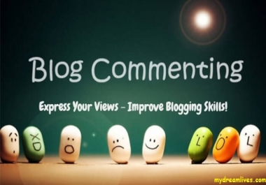 Manually Provide 25 High PR Blog Comments Backlinks