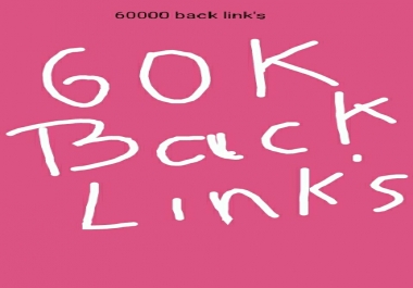 Create 60000 gsa, ser, backlinks for seo