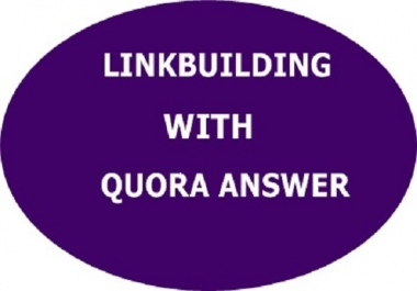 Get more organic traffic through high quality quora answer backlink