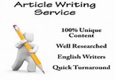 Write Viral Article Upto 1000 Words For You In 3 Days