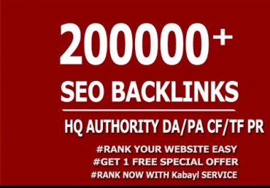 Create 2, 00,000+ high quality gsa, ser, back links for seo