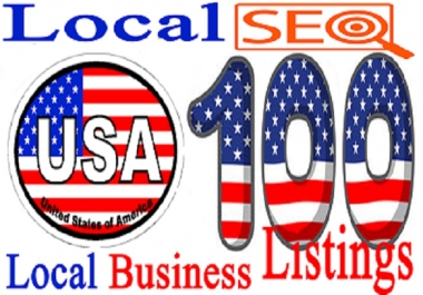 I will Create 100 USA Live Local CITATION for Local SEO