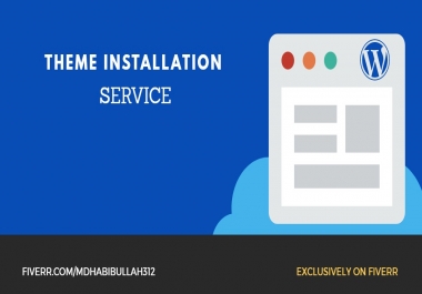 Install Wordpress Theme and Setup Like Demo