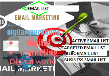 provide Canadian 30K outlook hotmail live msn, B2B mail list as per your job niches