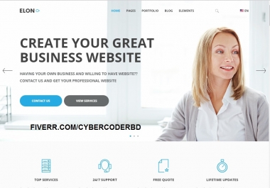 Create Wordpress Website Awesome Design