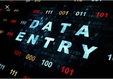 Don't worry. I will do data entry job for you. Also pdf to excel etc.