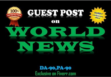 I Do Guest Post On World News wn PR8