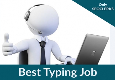 Do Accurate Typing Job Of 20 Pages