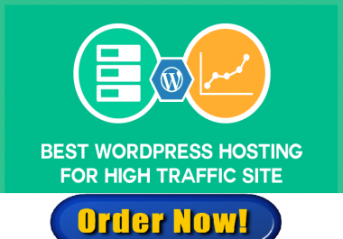 WordPress Hosting with Free SSL Can take upto 30k Realtime User