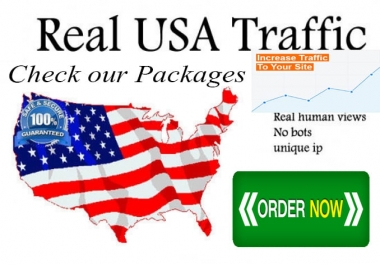 Drive 45,000 USA Low Bounce Targeted Traffic