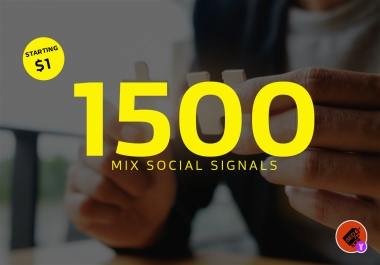 1500+ PR9 SEO Quality Social Signals BOOST