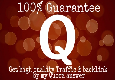 Promote Your Website On 30 Quora answer With Contextual Link