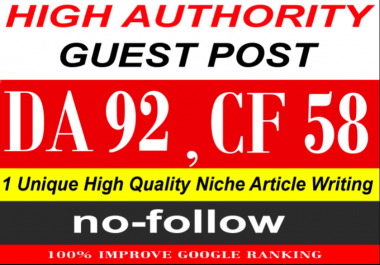 write & publish a guest post on Quora. Com PA91,  CF58,  DA92 limited offer