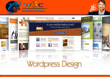 Design And Customize Wordpress Website,  Theme,  Plugin
