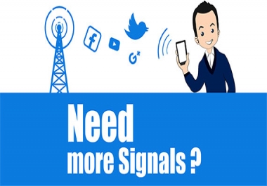 Provide 5,000 Effective SEO Social Signals,  Quality Build for