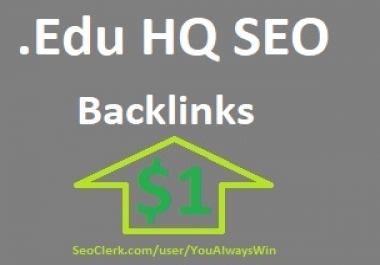 50+. Edu High Authority Backlinks