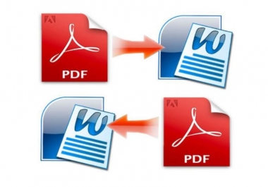 converting 50 pages pdf to word manualy