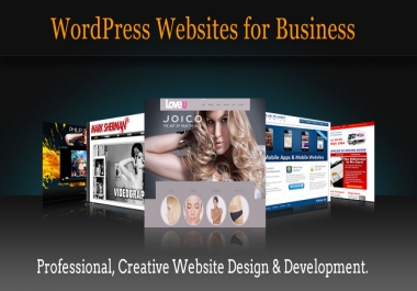 Will Create Wordpress Site And Resolve Issues In Wordpress Site