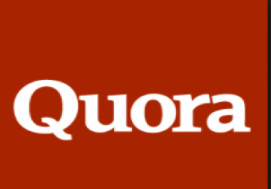 i can do 35 unique quora answer about your niche