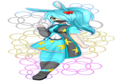 create custom anime and chibi art for you