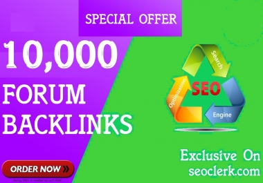 10,000 GSA SER Forum Backlinks for Google SEO