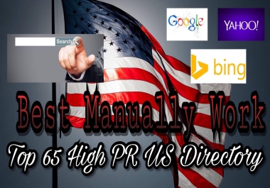 Submit Your Site On Top 70 High PR Us Directory Manually