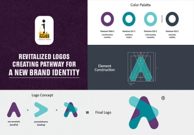 Designing a professional and modern logo