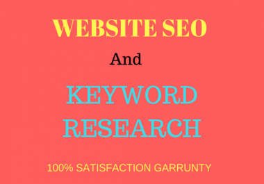 SEO and best keyword research