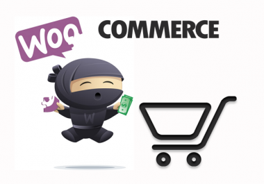 make a wordress ecommerce website using woocommerce