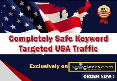 Drive 15,000 Completely Safe Keyword Targeted USA Traffic
