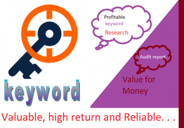 keyword research, competitor analysis and on page seo