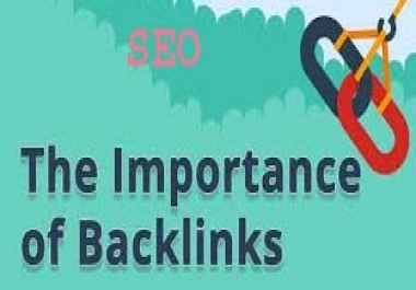 Give you Real permanent 10 high quality Backlinks