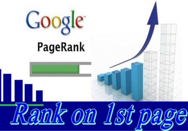 Google First page Rank with guarantee