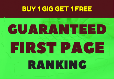 Guarantee First Page Ranking with 30 High Pr Do Follow SEO Backlinks