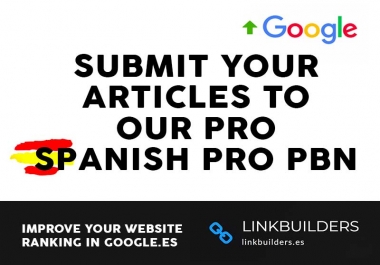 Publish 2 Articles in Spanish PBN Premium Quality -> Earn 2 backlinks