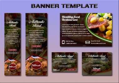 Design uniqe banner,  header, ads or cover for your site