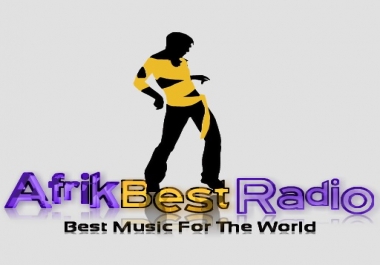Your song will be promoted till 1500+ Airtime On Afrik Best Radio