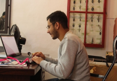 Database Management on Excel and Logo Designing